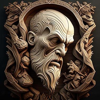 3D модель Гра God of War 3 (STL)